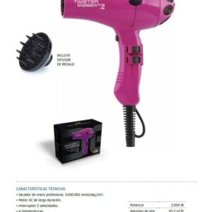 Secador Twister Magenta